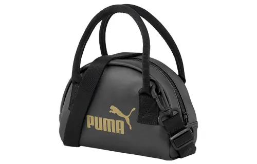 PUMA Artificial Leather Shoulder Bag, Crossbody Bag, Handbag Regular Women's Black