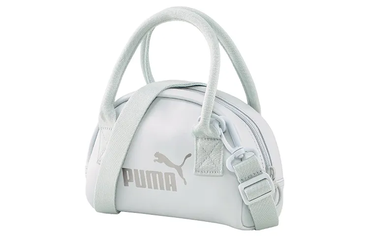 PUMA Artificial Leather Shoulder Bag, Crossbody Bag, Handbag Regular Women's Gray