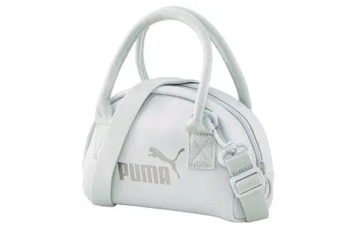 PUMA Artificial Leather Shoulder Bag, Crossbody Bag, Handbag Regular Women's Gray