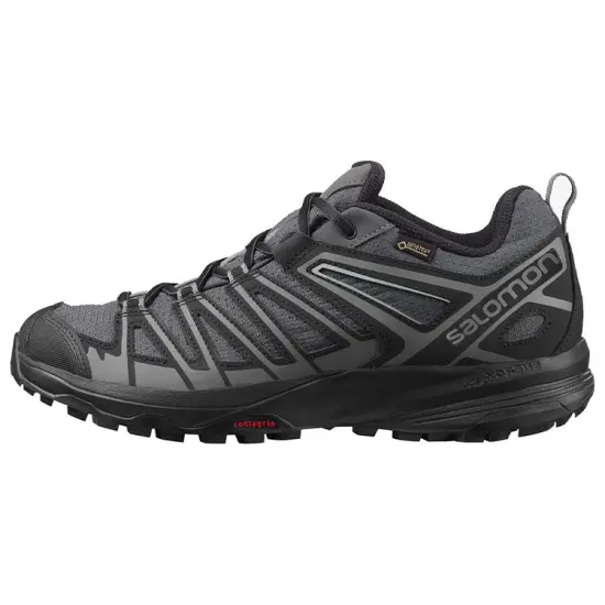 SALOMON X Ultra 3 Hiking / Trekking Shoes Men Low-top Black/Gray