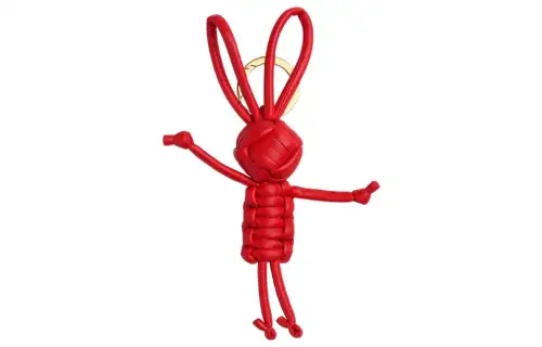 Bottega Veneta Keychain Women's Red