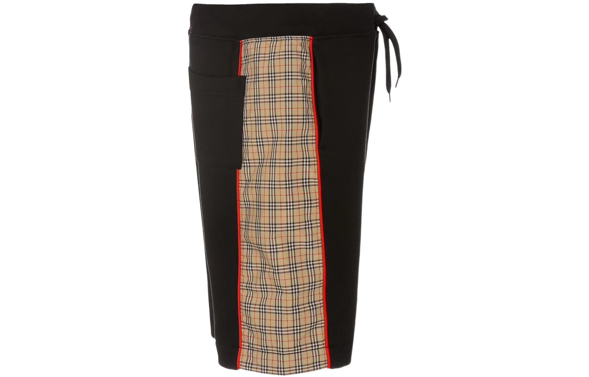 Детские шорты Burberry (черные) — фото 3