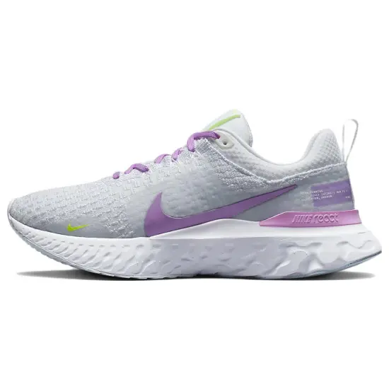 Nike React Infinity Run Flyknit 3 Running Shoes Women's Low-top Gray