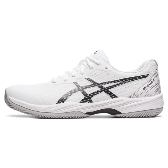 Asics Gel Game 9 Clay OC 'White Black'