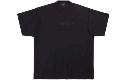 Balenciaga Mirror Balenciaga FW22 T Shirt Unisex Black