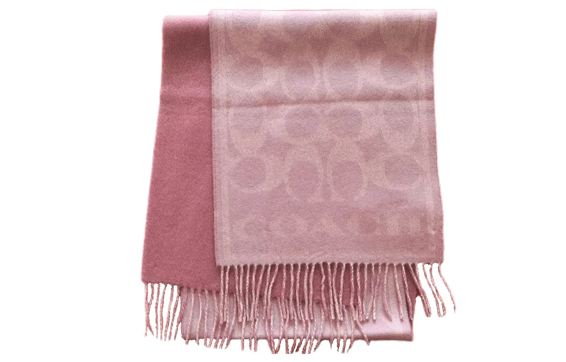 COACH Knit Scarves Women's Pink
