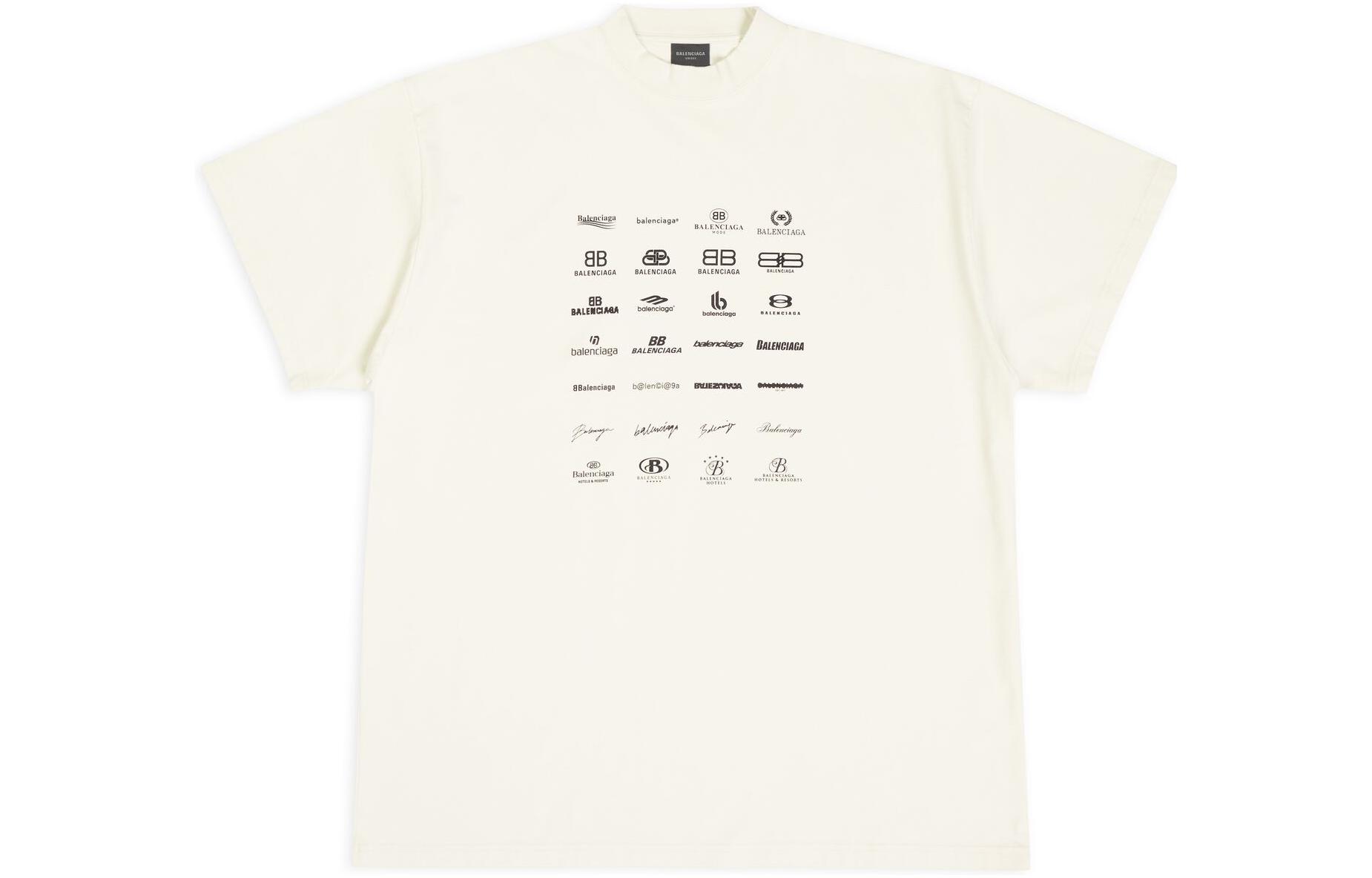 Футболка Balenciaga SS23 (микро-белая)