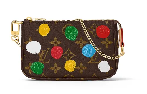 LOUIS VUITTON X Yayoi Kusama Mini Pochette Accessoires Monogram Multicolor