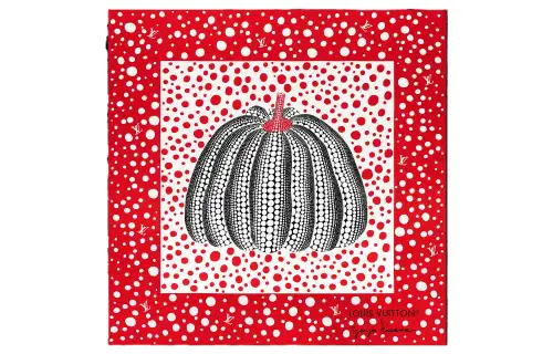 LOUIS VUITTON X Yayoi Kusama Infinity Dots Square 90