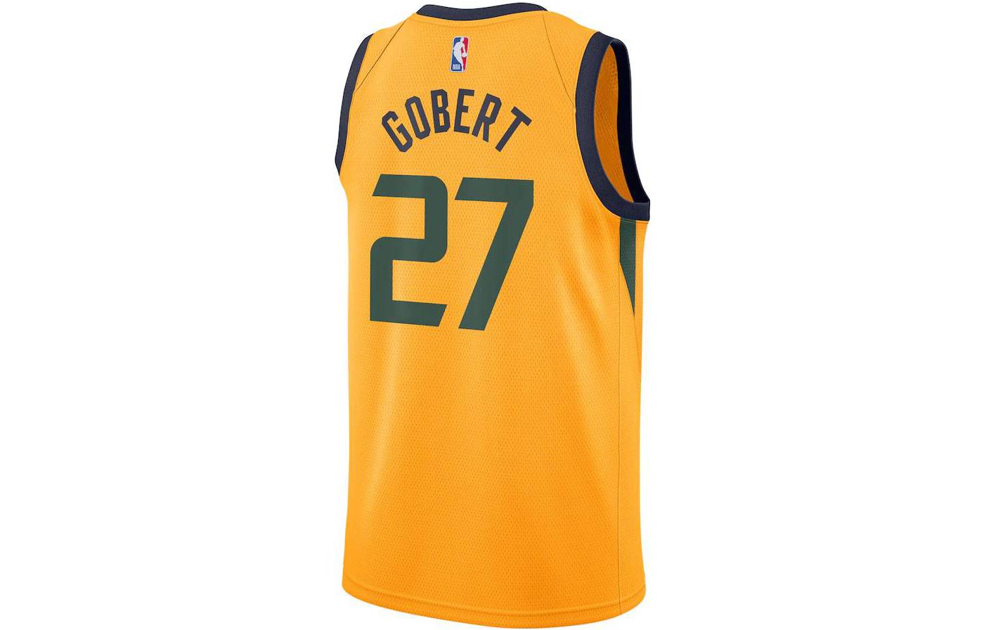 Nike Basketball Jerseys Men’s Yellow Moderate Straight Fit
