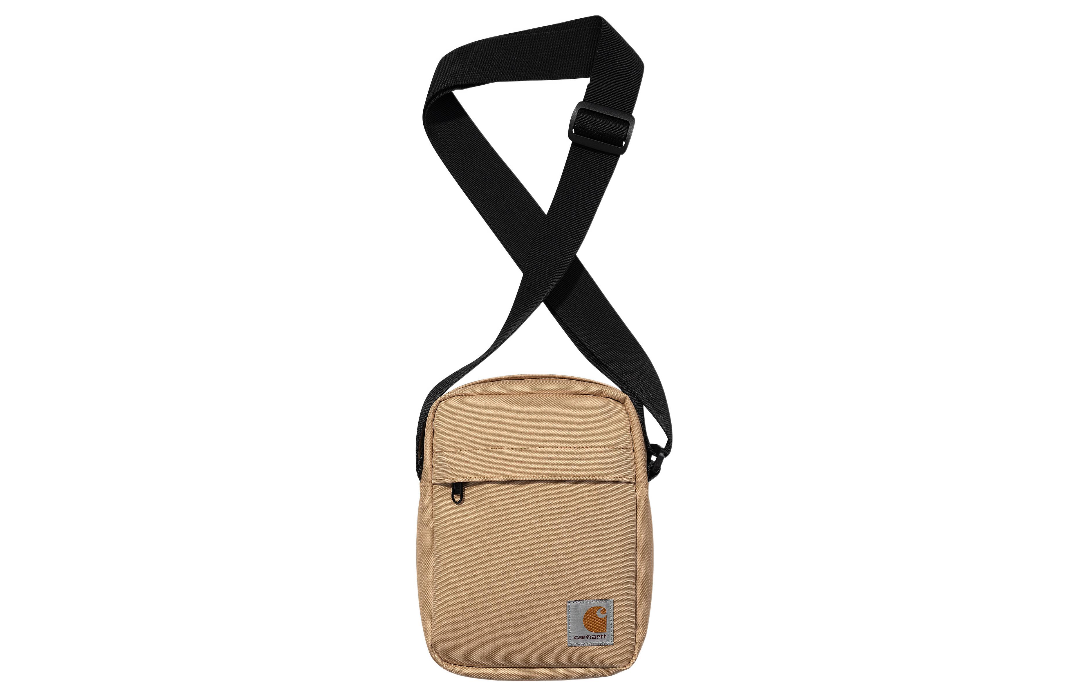Carhartt WIP Recycled Polyester Canvas Camera Bag, Canvas Bag, Shoulder Bag, Crossbody Bag Regular Unisex Khaki