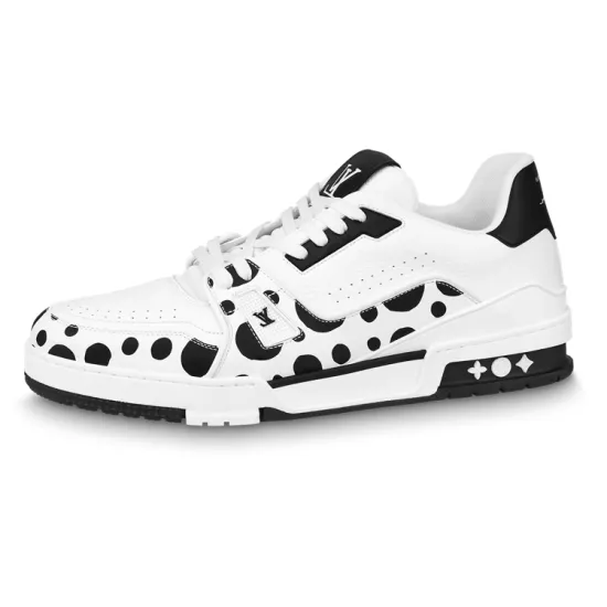 LOUIS VUITTON X Yayoi Kusama Sneaker 'White Black'