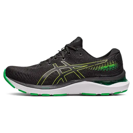 Asics Gel Cumulus 24 'Black Lime Zest'