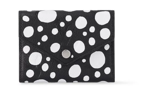 LOUIS VUITTON X Yayoi Kusama Victorine Wallet Black/White