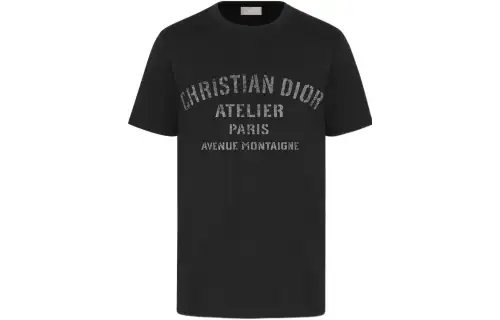 DIOR CHRISTIAN DIOR ATELIER FW22 T Shirt Men's Black