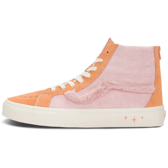 Vans SK8 Skateboarding Shoes Unisex High-top Pink/orange