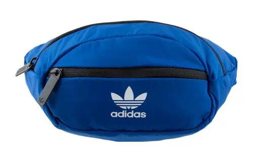 Adidas Originals Polyester Cell Phone Pouch Sling Bag, Fanny Pack Men's Blue