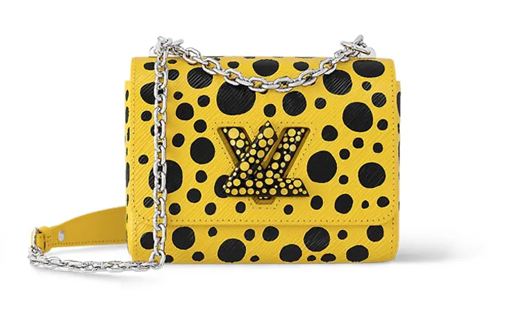 LOUIS VUITTON X Yayoi Kusama Twist Pm Black/Yellow