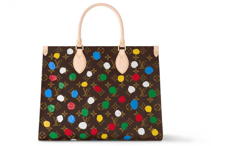 LOUIS VUITTON X Yayoi Kusama OnTheGo Mm Monogram Multicolor