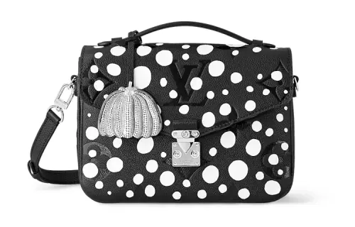 LOUIS VUITTON X Yayoi Kusama Pochette Metis Black/White