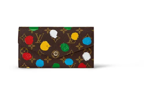 LOUIS VUITTON X Yayoi Kusama Sarah Wallet Monogram Multicolor