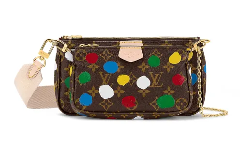 LOUIS VUITTON X Yayoi Kusama Multi Pochette Accessoires Monogram Multicolor