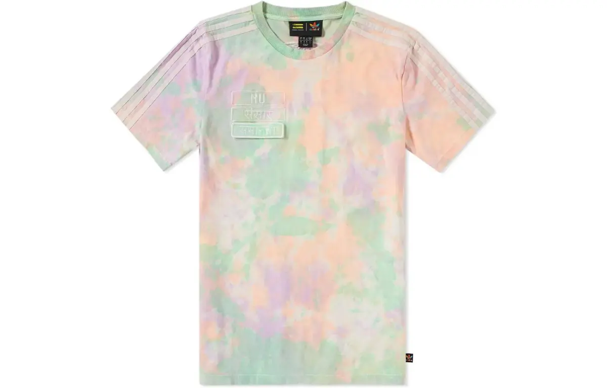 Adidas Originals Hu Holi T-Shirts Men's Multicolor Crew Neck Moderate Straight Fit