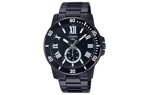 CASIO Men Standard Series 49mm Black Watch MTP-VD200B-1B