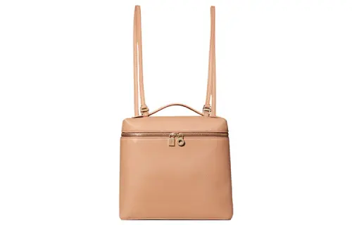 Loro Piana ExtraPocket Calfskin Backpack Women's Rose Camel