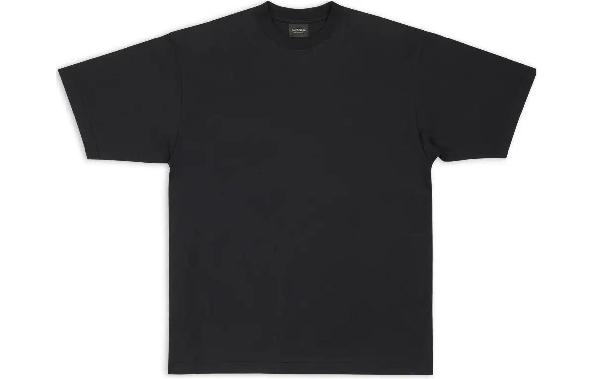 Balenciaga FW22 T Shirt Loose Fit Men's Black