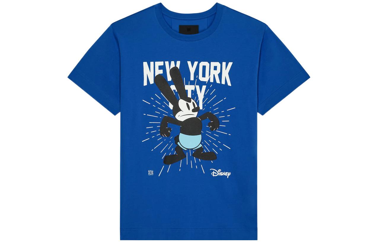Мужская футболка Givenchy x Disney (синяя)