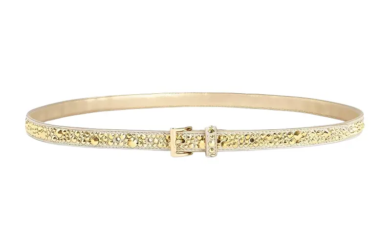 Prada All-Over Crystal Embellished Belt