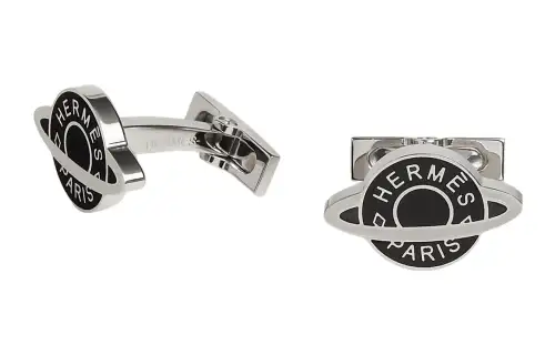 HERMES Jewelry Accessories Men's Black