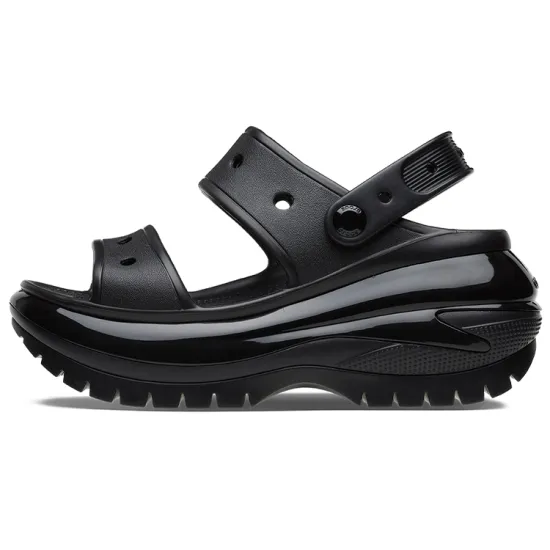 Crocs Mega Crush Sandal Black Women's