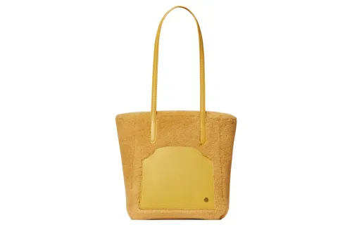 Loro Piana Cashmere Shoulder Bag Women's Ginger Yellow+Mel Mustard