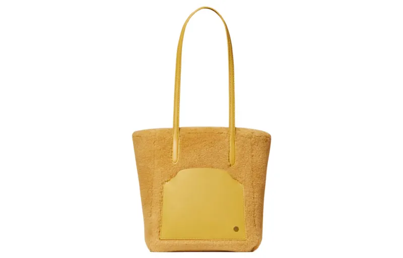 Loro Piana Cashmere Shoulder Bag Women's Ginger Yellow+Mel Mustard