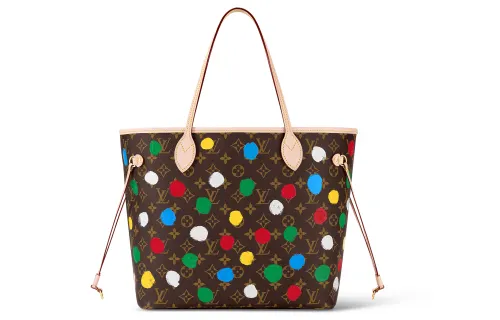 LOUIS VUITTON X Yayoi Kusama Neverfull Mm Monogram Multicolor