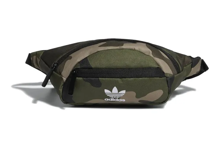 Adidas Originals Polyester Sling Bag Fanny Packs Women's Camouflage