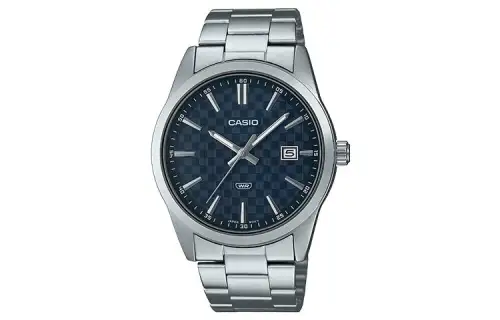 CASIO Men Standard Series 48mm Blue Watch MTP-VD03D-2A
