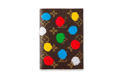 LOUIS VUITTON X Yayoi Kusama Passport Cover Monogram Multicolor