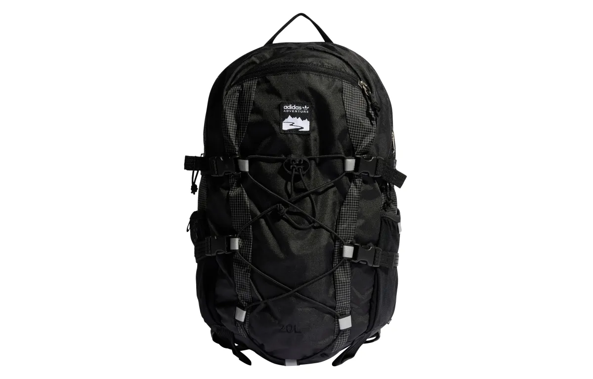 Adidas Originals Trefoil Recycled Polyester Backpack Regular Unisex Black