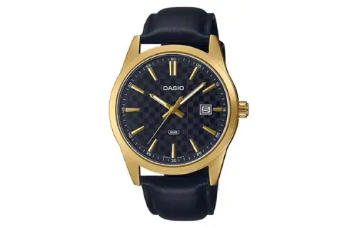 CASIO Men Standard Series 48mm Black Watch MTP-VD03GL-1A