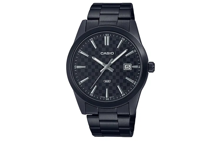 CASIO Men Standard Series Black Watch MTP-VD03B-1A