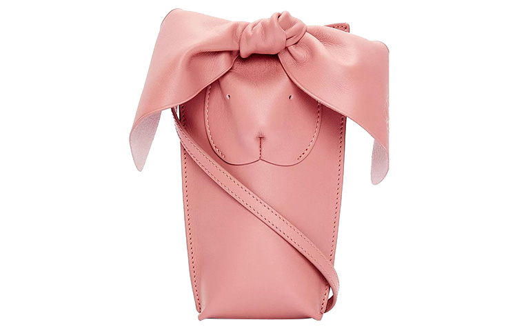 Женская сумка LOEWE Bunny (розовая)