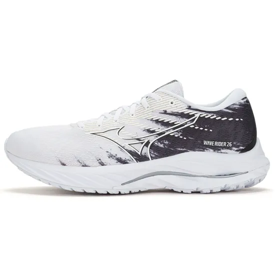 Mizuno Wave Rider 26 'White Black'