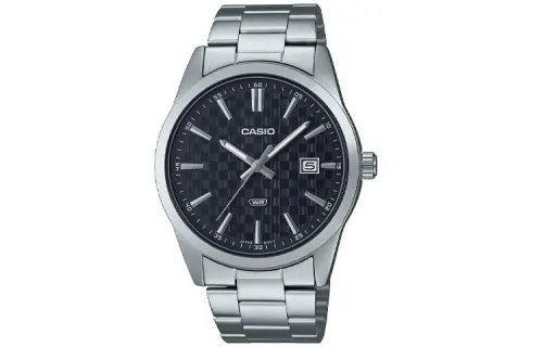 CASIO Men Standard Series 41mm Black Watch MTP-VD03D-1A