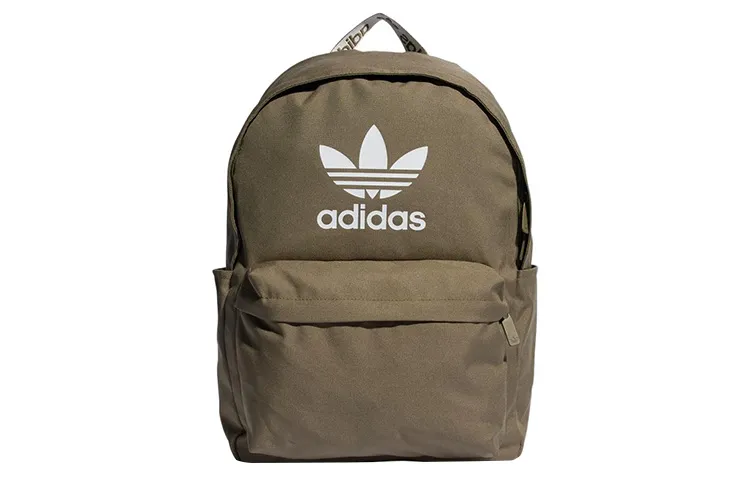Adidas Originals Fabric Backpack Regular Unisex Olive Green