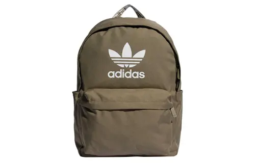Adidas Originals Fabric Backpack Regular Unisex Olive Green
