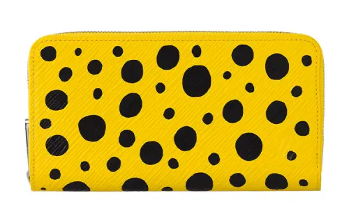 LOUIS VUITTON X Yayoi Kusama Zippy Wallet Yellow/Black