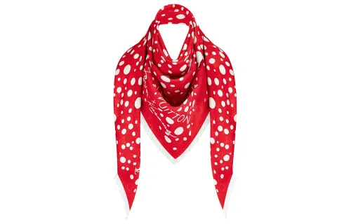 LOUIS VUITTON X Yayoi Kusama Infinity Dots Shawl
